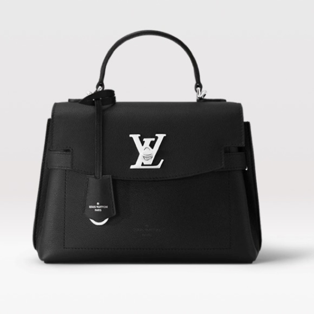 Authentic LV Lockme Ever MM Noir Purse